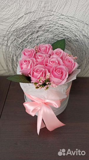 Мыльные розы букеты