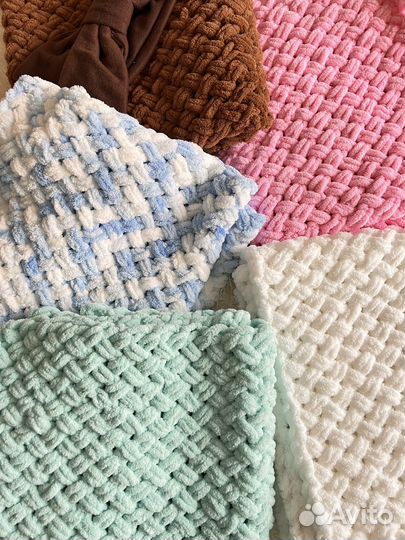 Детский плюшевый плед