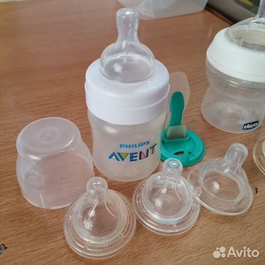 Бутылочки для кормления avent