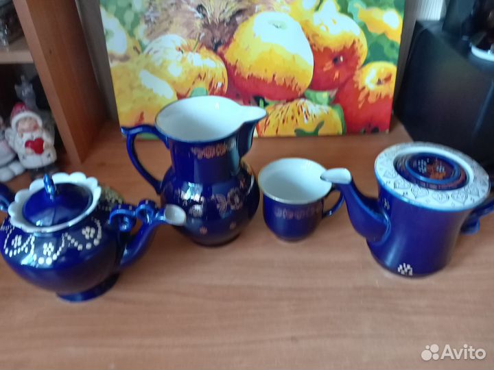 Кобальтовая посуда СССР