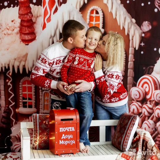 Новогодняя семейная фотосессия