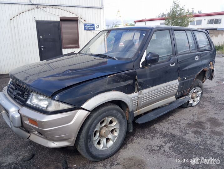 Ssangyong musso 2,9 1998 гв по частям