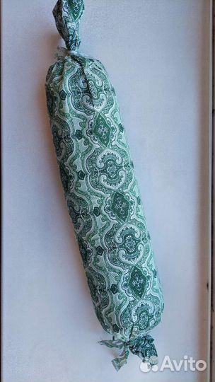 Подушка валик из гречневой лузги