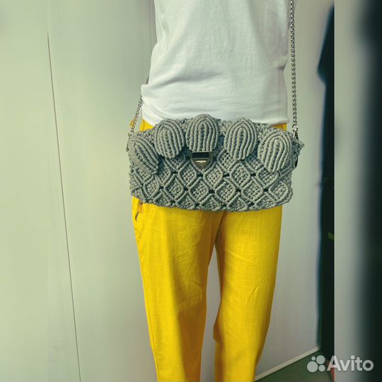 Сумка женская ручная работа вязанная