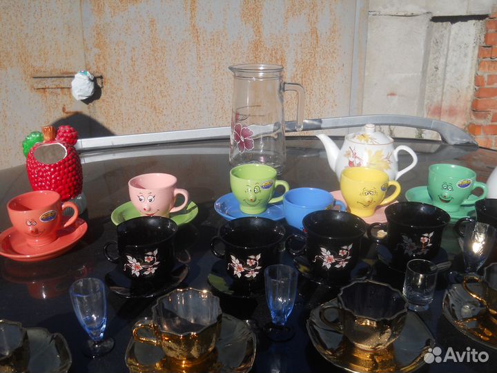 Посуда разная бу и новая стекло и нержавейка