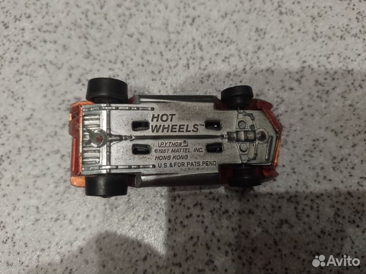 Коллекционный автомобиль HotWheels Python 1967г