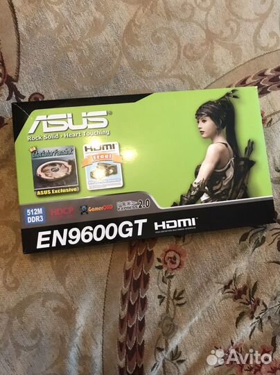 Видеокарта asus EN9600GT