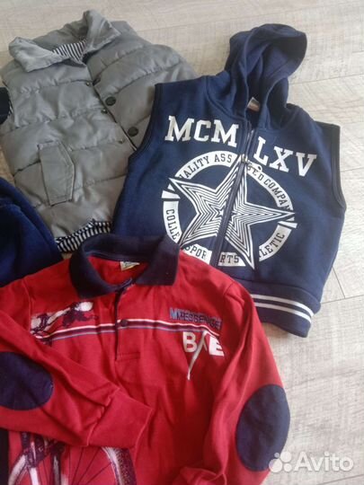 Вещи пакетом на мальчика 92