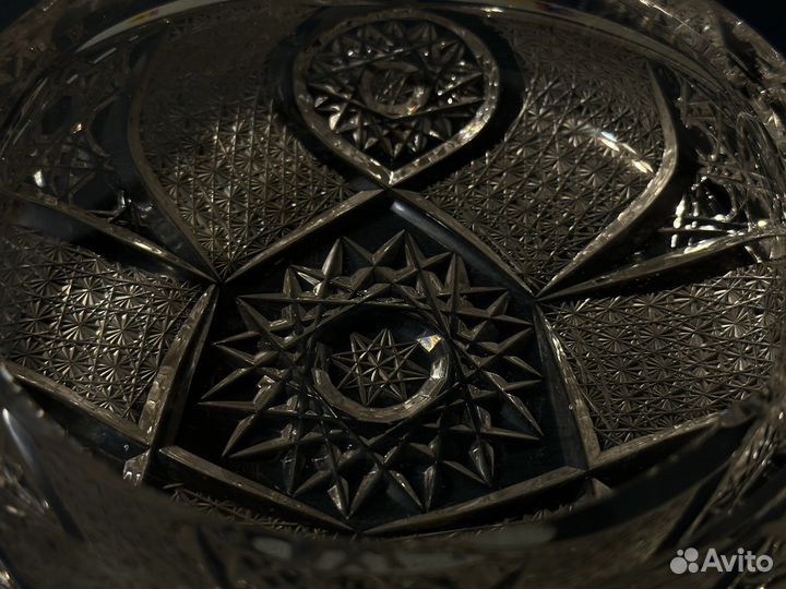 Хрустальная пепельница