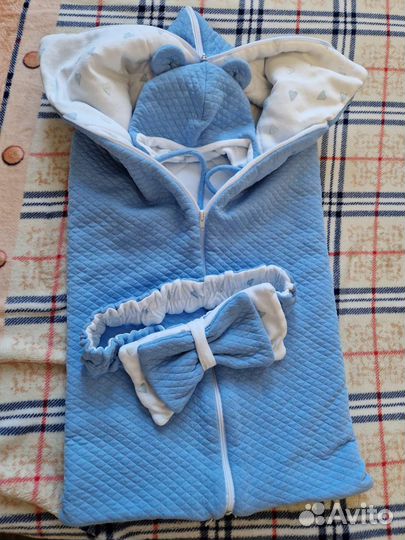 Конверт на выписку для мальчика