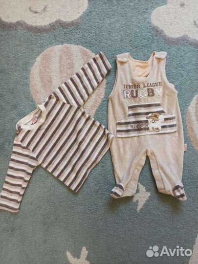 Костюм на малыша 62 велюровый