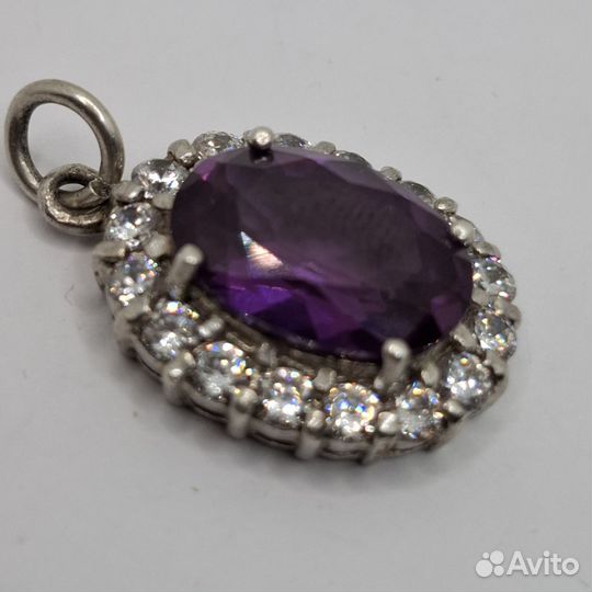 Кулон серебро