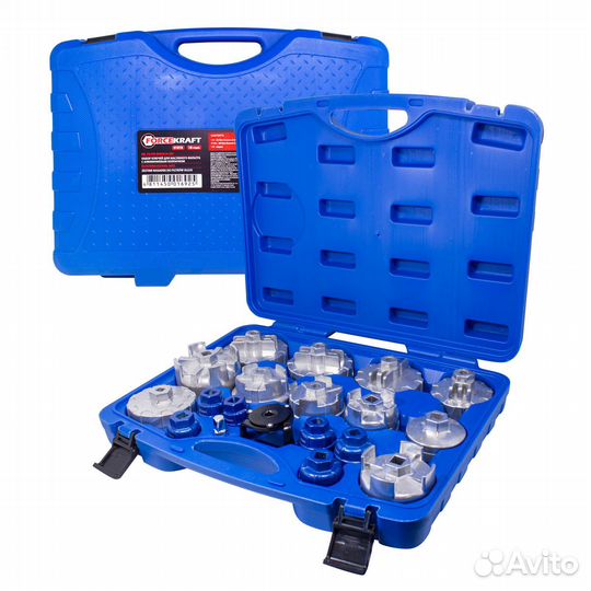 Набор съемников масляных фильтров,19пр.(съемник 