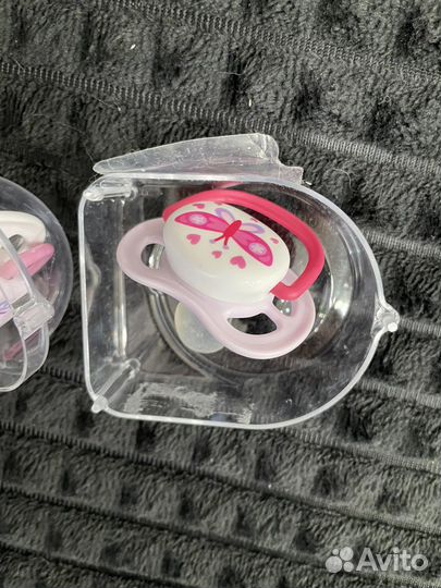 Соски новые пустышки avent ultra air 0-12мес