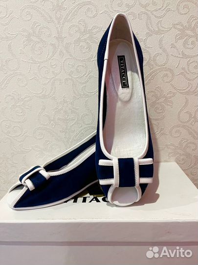 Новые туфли 38 натуральная замша