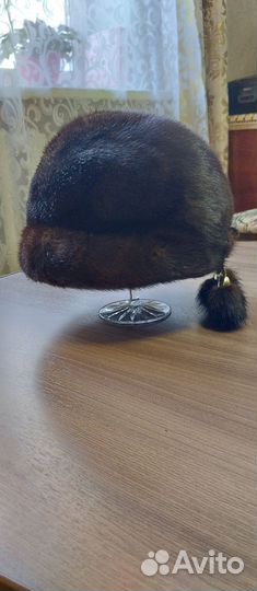 Шапка норковая женская