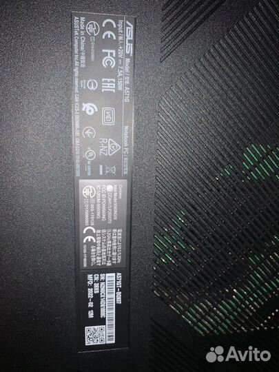 Asus i5 9300h gtx1650