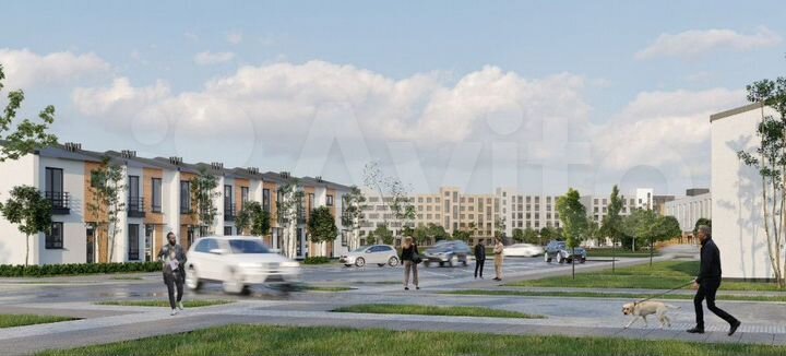 2-к. квартира, 88,6 м², 1/2 эт.