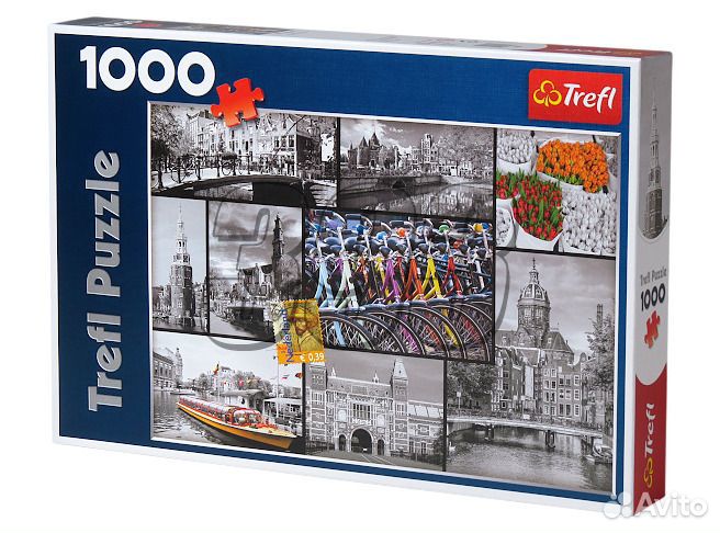 Пазл Амстердам коллаж (1000 элементов) (37072)