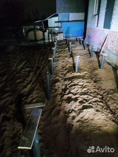 Винтовые сваи до 159 мм Свайный фундамент под ключ