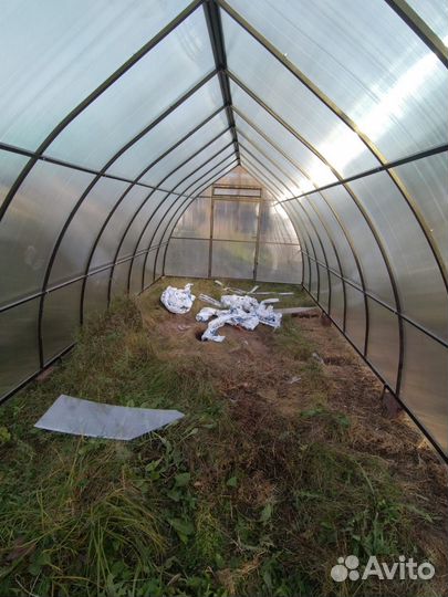 Теплицы из поликарбоната капелька