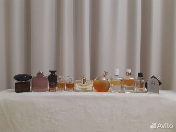 Versace, Hermes, Bvlgari, Yves Rocher