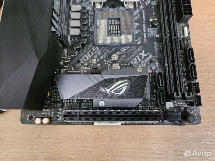 1151-v2 mini-ITX Asus Strix B360-I Gaming проверка