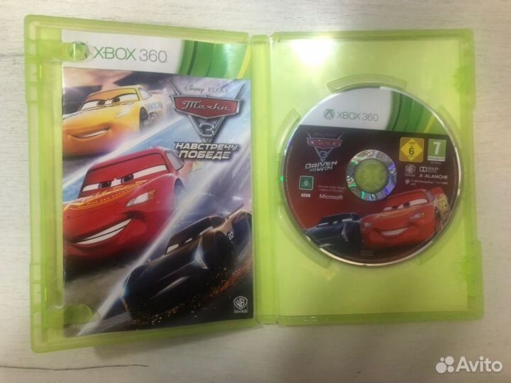 Тачки 3 Навстречу Победе для X-Box 360