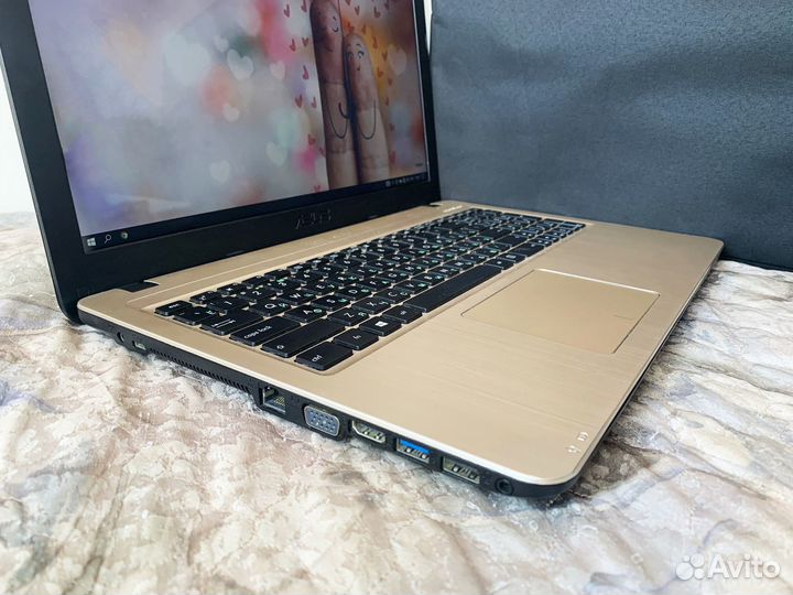 Ноутбук Asus X540SC 4 Ядра / GeForce / SSD + Сумка
