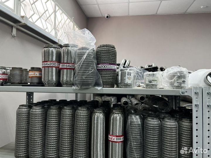 Гофра глушителя Пламегаситель Каталитзатор