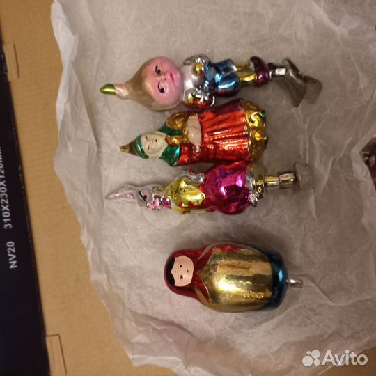 Елочные игрушки СССР цены разные