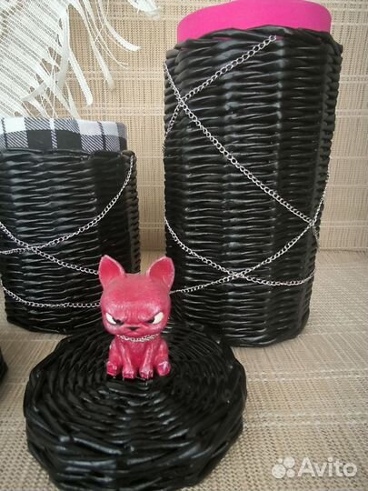 Плетёные подарочные коробочки