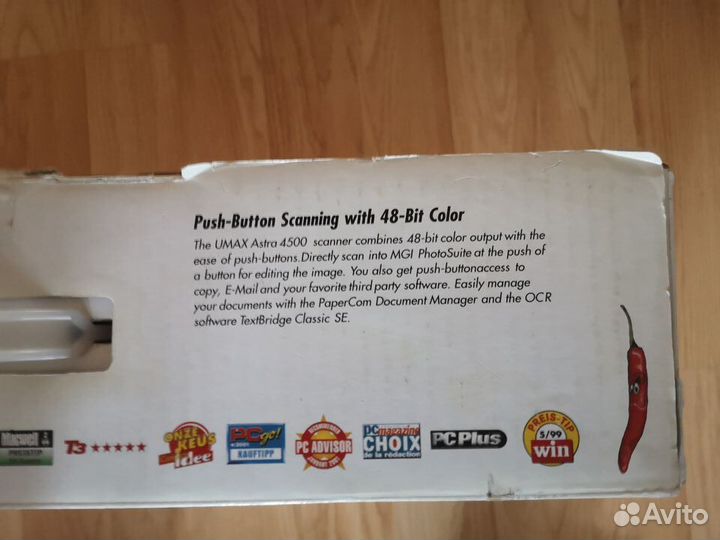 Сканер umax Astra 4500