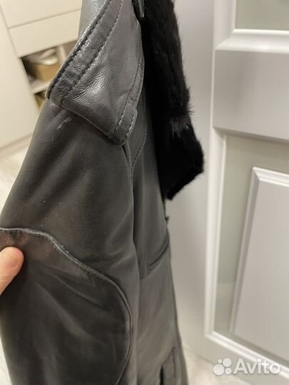 Дубленка натуральная мужская 48 50 размер