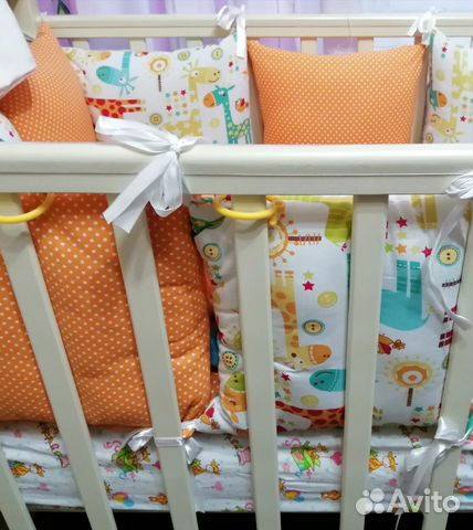Бортики в кроватку