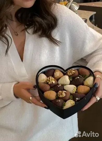 Клубника в бельгийском шоколаде набор