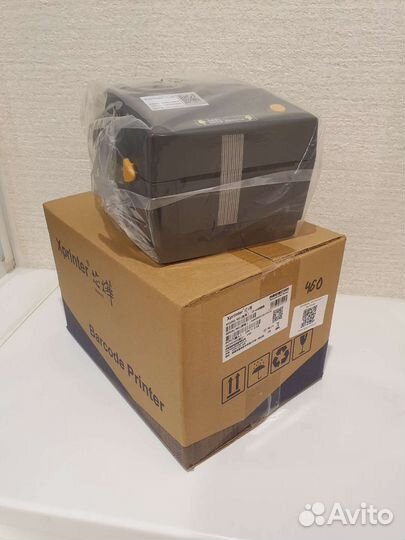 Термопринтер этикеток Xprinter XP-460B новый USB