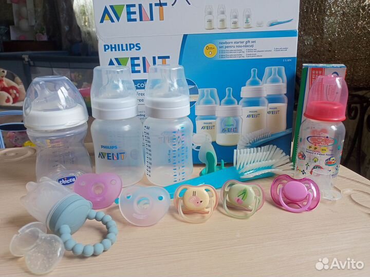 Бутылочки avent новые