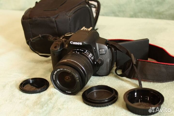 Зеркальный фотоаппарат canon 650d