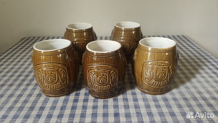 Керамическая пивная кружка 0,5 СССР