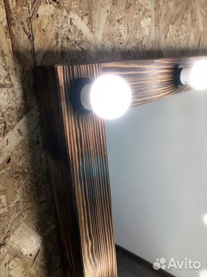 Зеркало с лампочками