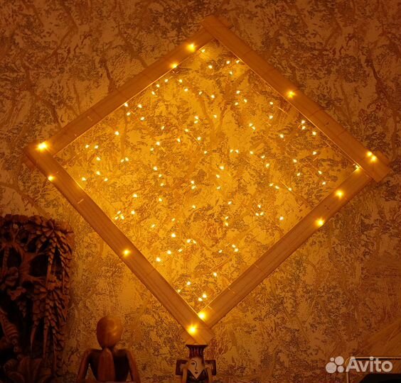 Оригинальный светильник, ночник, световая картина