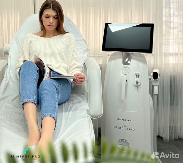 Диодный лазер для эпиляции Lumines’ Evo’Pro 2400 Вт