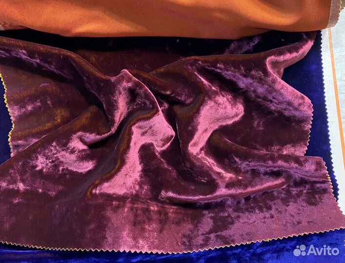 Европейская ткань для штор (Бархат)