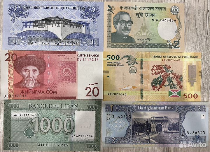 Банкноты стран мира