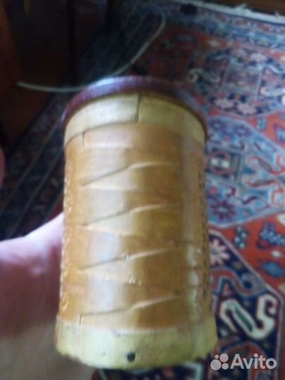 Резная коробочка из бересты