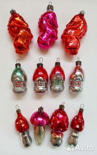 Елочные игрушки. СССР