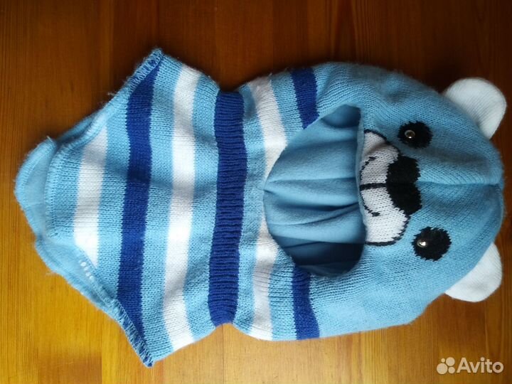 Шапка шлем зимний 46/48