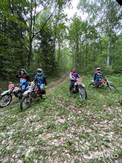 Тур на эндуро мотоциклах в гору 