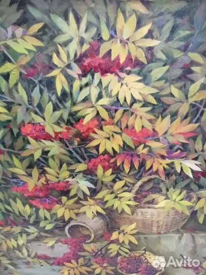 Картина маслом на холсте в раме